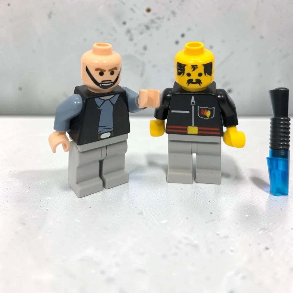 VTG LEGO Star Wars Minifigures Lot TIE Fighter Pilot Imperial Crew Figure Hasbro